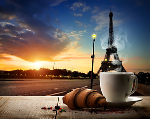 Image showing Coffee break in Paris