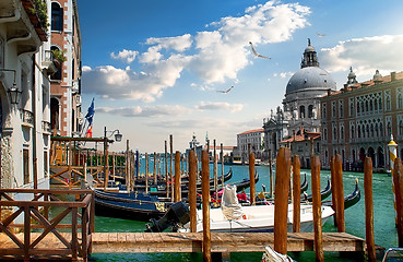 Image showing Beautiful venetian cityscape