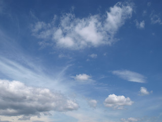 Image showing Provence blue sky