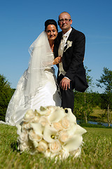 Image showing Wedding couple