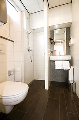 Image showing modern hotel bathroom amsterdam holland