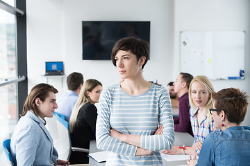 Image showing Portrait of successful Businesswoman