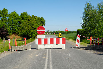 Image showing Road dead end