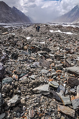 Image showing Rocky terrain in Kyrgystan