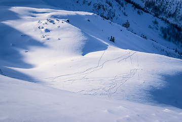 Image showing Prints of ski