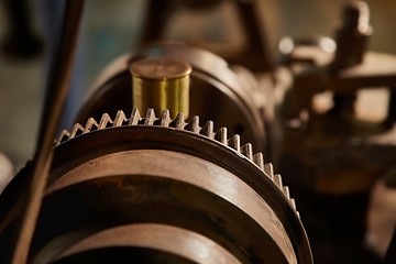 Image showing Old Rusty Cogwheels