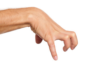 Image showing Man hand sign