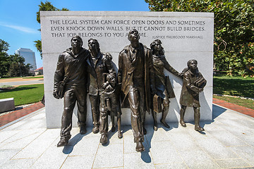 Image showing Virginia Civil Rights Memorial