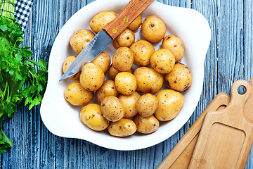 Image showing raw potato