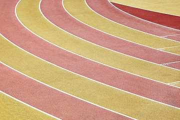 Image showing Athletic Running Track