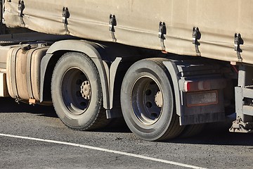 Image showing Cargo Truck Detail