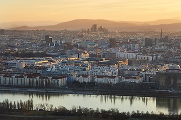 Image showing Vienna Dusk View