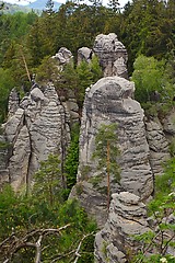 Image showing Majestic Rocky Landscape