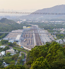 Image showing railway station 