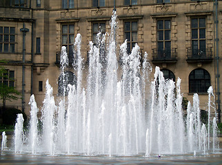 Image showing Sheffield Peace Gardens