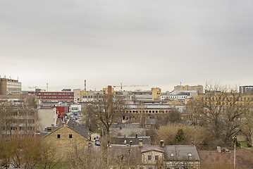 Image showing Industrial urban district