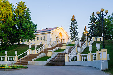 Image showing Staircase in the City Park in Sillamäe, Estonia