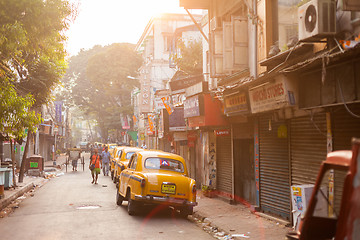 Image showing Sudder Street, Kolkata, India