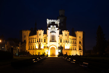 Image showing Hluboka nad Vltavou, South Bohemian, Czech Republic