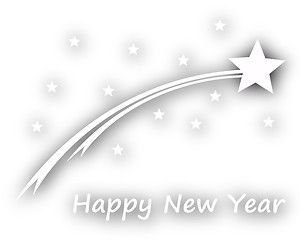 Image showing Happy New Year on white