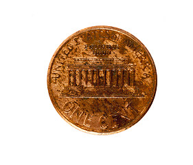 Image showing old American cents