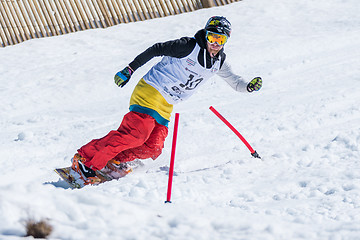 Image showing Michael Cruz during the Snowboard National Championships