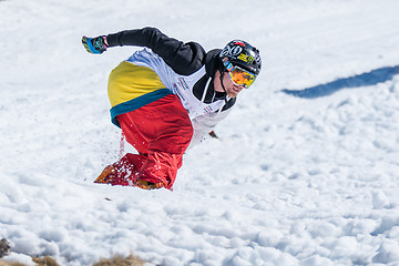 Image showing Michael Cruz during the Snowboard National Championships