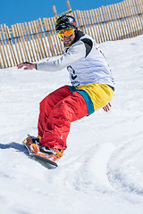 Image showing Michael Cruz during the Snowboard National Championships