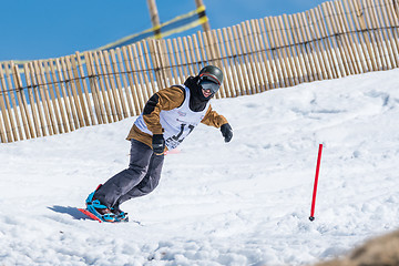 Image showing Ricardo Lopes during the Snowboard National Championships