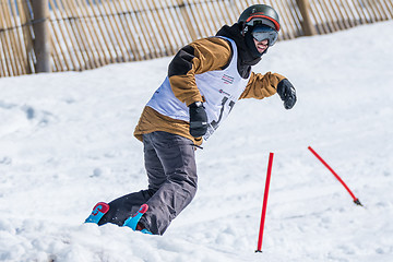 Image showing Ricardo Lopes during the Snowboard National Championships