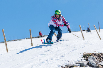 Image showing Diogo Pombeiro during the Snowboard National Championships