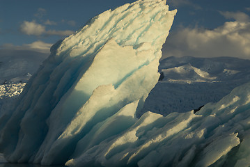 Image showing Beautiful view of icebergs in Antarctica