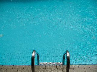 Image showing Swimming pool with clear water