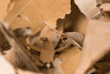 Image showing Corrugated cardboard background