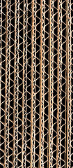 Image showing Corrugated cardboard background