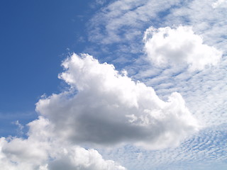 Image showing sky and clouds