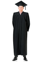 Image showing Full length graduation man