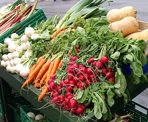 Image showing vegetables on market