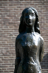 Image showing Statue of Anne Frank