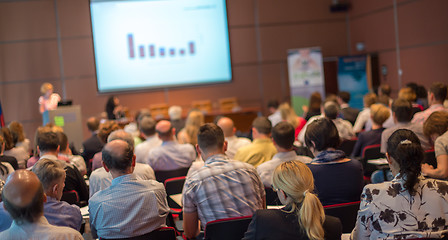 Image showing Audience in the lecture hall.