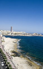 Image showing seaside promenade sliema st. julian's paceville malta