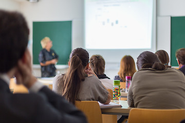 Image showing Lecturer at university.