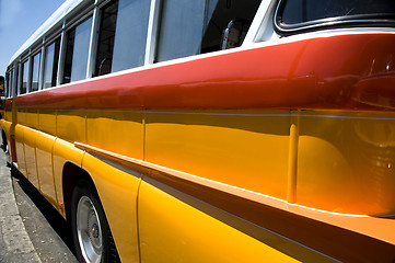 Image showing classic bus malta europe