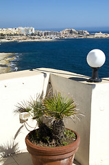 Image showing view of st. julians from sliema malta