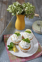 Image showing Lemon cupcakes