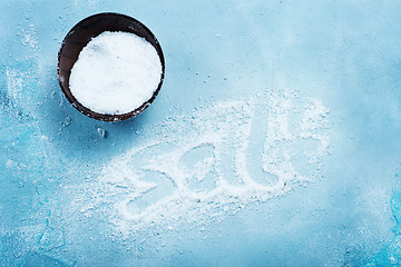 Image showing sea salt