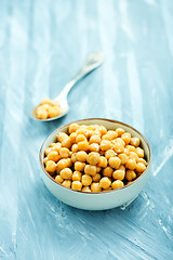 Image showing boiled chickpeas