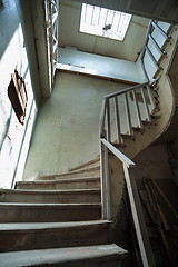 Image showing Old houses in Tbilisi