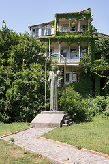 Image showing Old houses in Tbilisi