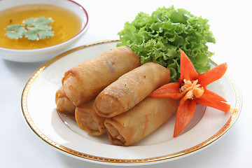 Image showing Egg Rolls